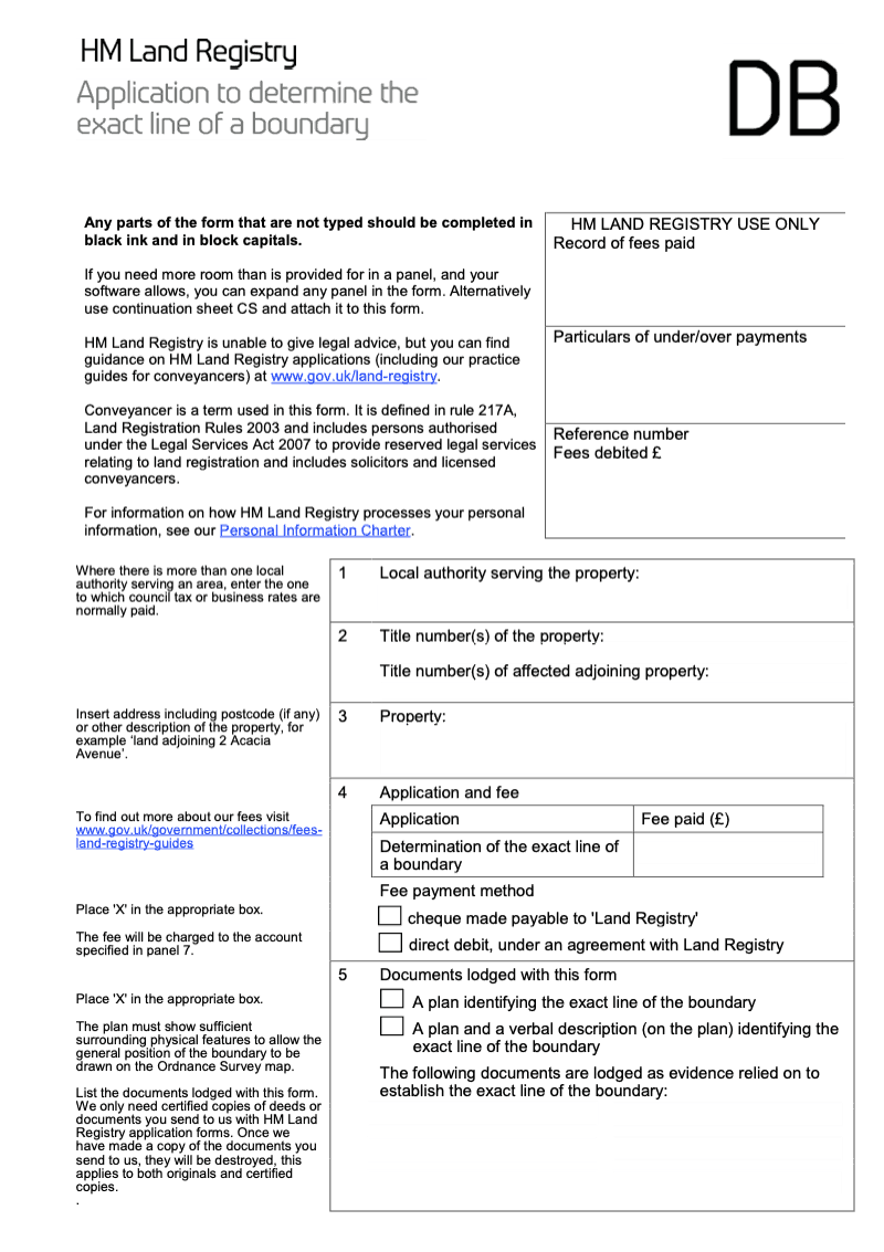 DBX Application to determine the exact line of a boundary Word Version preview