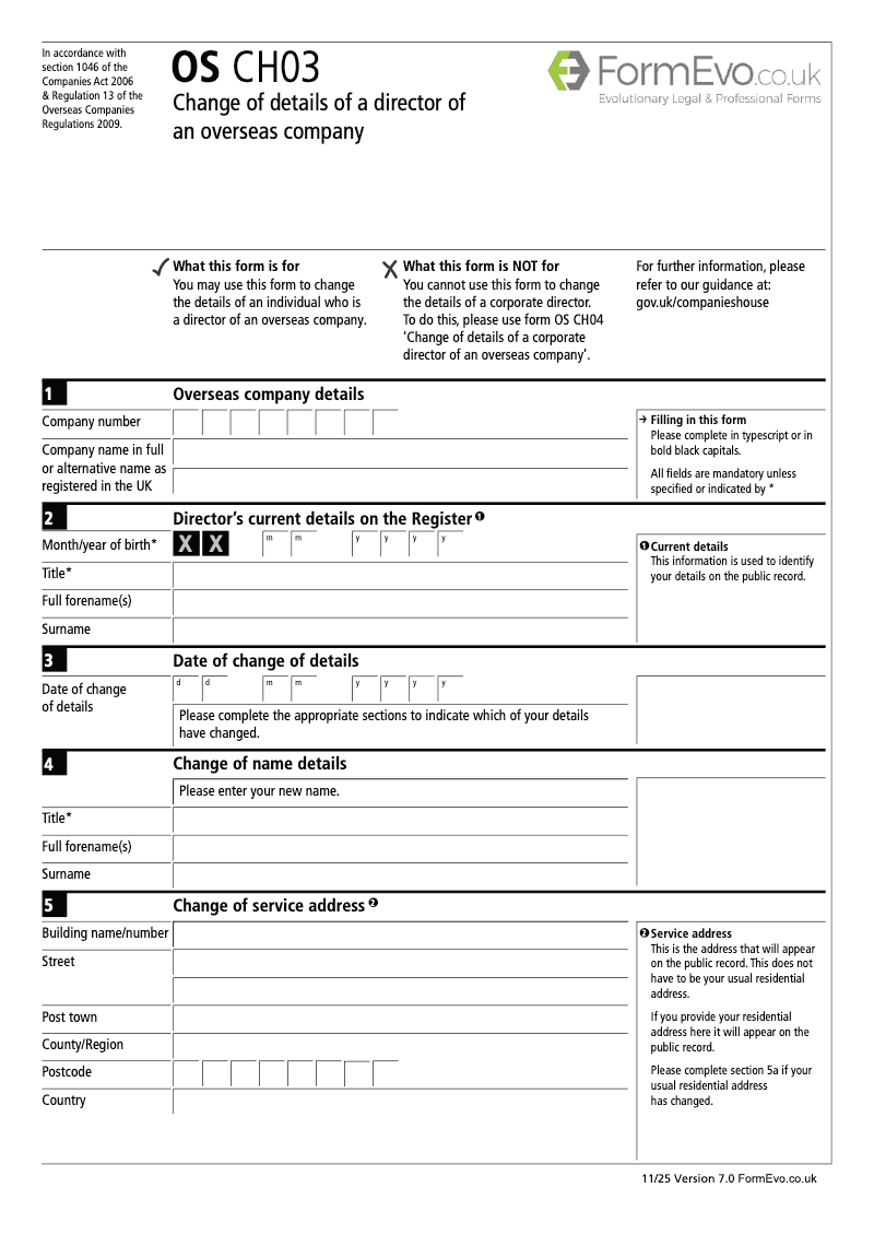 OS CH03 Change of details of a director of an overseas company Section 1046 preview